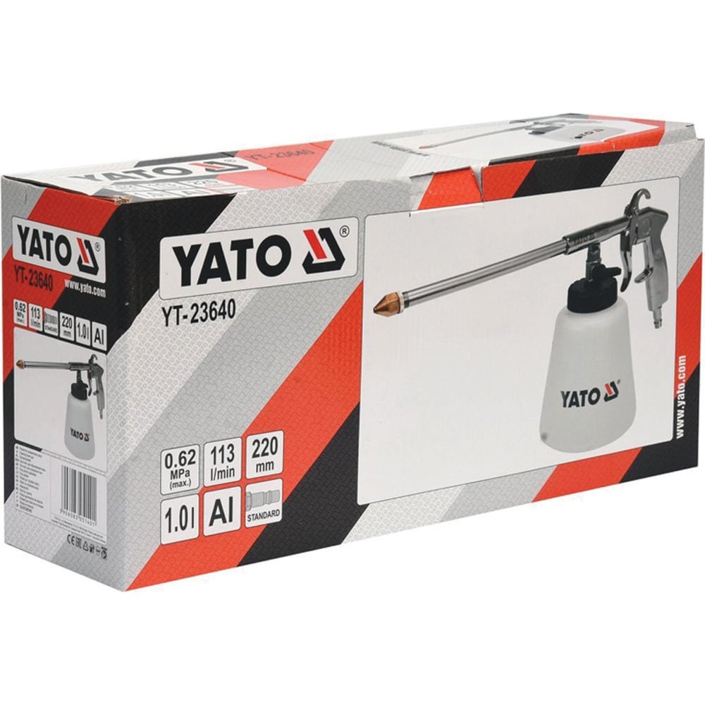 ΠΙΣΤΟΛΙ ΚΑΘΑΡΙΣΜΟΥ 6,2 BAR Y1 Lt YT-23640 - Image 2