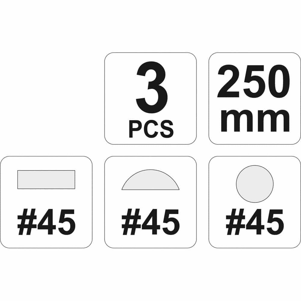 ΡΑΣΠΕΣ ΞΥΛΟΥ ΣΕΤ 3 ΤΜΧ YT-6222 - Image 3