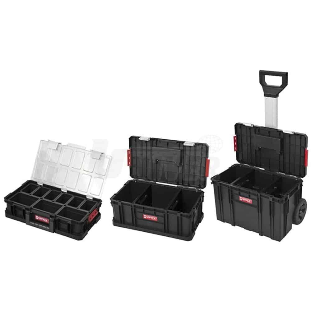 ΕΡΓΑΛΕΙΟΘΗΚΗ ΚΛΕΙΣΤΗ ΜΕ ΡΟΔΕΣ QBRICK TWO CART PLUS - Image 3
