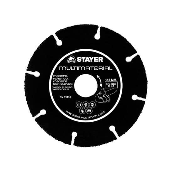 ΔΙΣΚΟΣ ΚΟΠΗΣ ΠΟΛΛΑΠΛΩΝ ΥΛΙΚΩΝ 125 x 22.2 mm MULTI MATERIAL STAYER