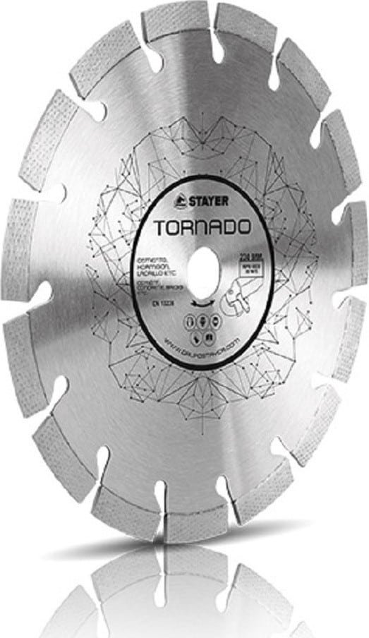 ΔΙΑΜΑΝΤΟΔΙΣΚΟΣ 230 x 22.2 Η12 LASER TORNADO STAYER