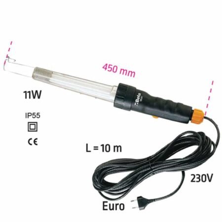 Λάμπα φθορισμού 230V/11W με καλώδιο 10m. B018410001