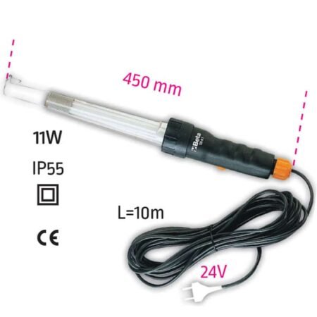 Λάμπα φθορισμού 24V/11W με καλώδιο 10m. B018410010