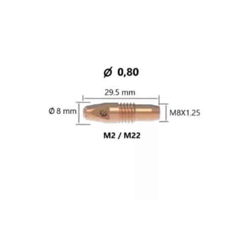 MIG ΜΠΕΚ ARC Μ2 Φ0,8ΜΜ