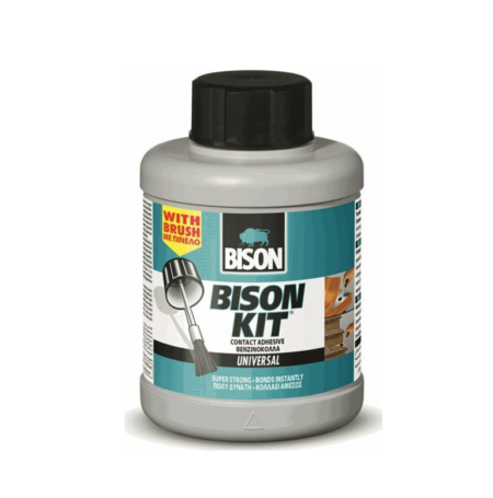 KIT ΡΕΥΣΤΗ ΒΕΝΖΙΝΟΚΟΛΛΑ ΔΟΧΕΙΟ ΜΕ ΠΙΝΕΛΟ 400ML BISON