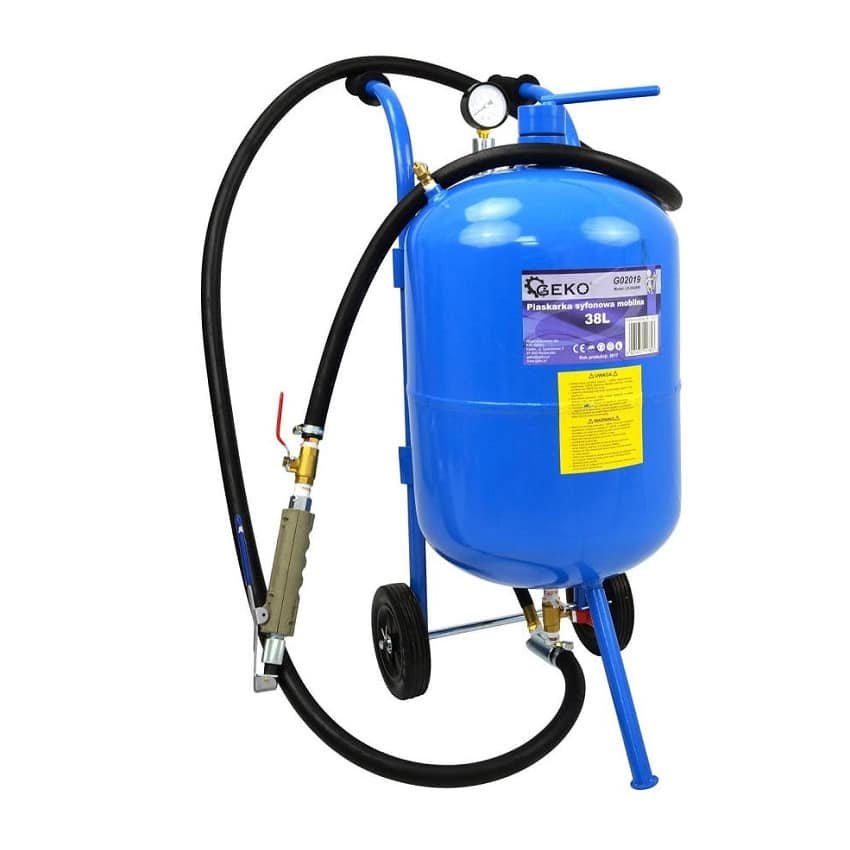 ΑΜΜΟΒΟΛΕΑΣ ΦΟΡΗΤΟΣ 38Lt ΠΑΡΟΧΗ 400-700 LT/min G02019 GEKO