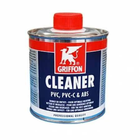 ΚΑΘΑΡΙΣΤΙΚΟ ΓΙΑ ΣΚΛΗΡΟ PVC ABS CLEANER TIN 250ML GRIFFON