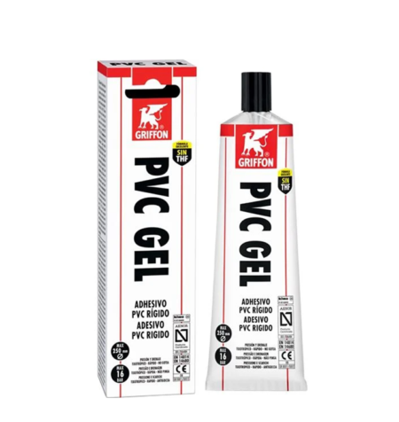ΚΟΛΛΑ ΤΑΧΕΙΑΣ ΔΡΑΣΗΣ ΣΚΛΗΡΩΝ ΠΛΑΣΤΙΚΩΝ PVC GEL 125ML ΣΩΛ. GRIFFON