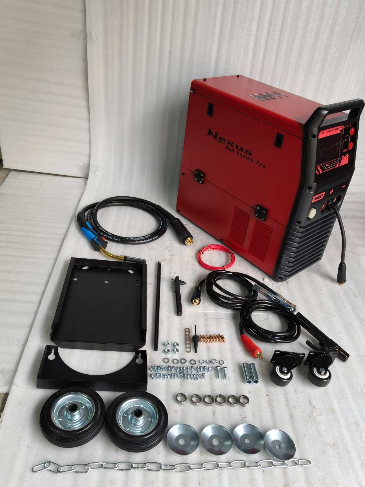 NEXUS MIG DUAL VOLTAGE 220V 250A /380V 300A DOUBLE PULSE AL SYNERGY - Image 4