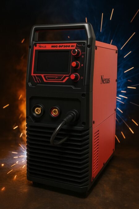 NEXUS MIG DUAL VOLTAGE 220V 250A /380V 300A DOUBLE PULSE AL SYNERGY