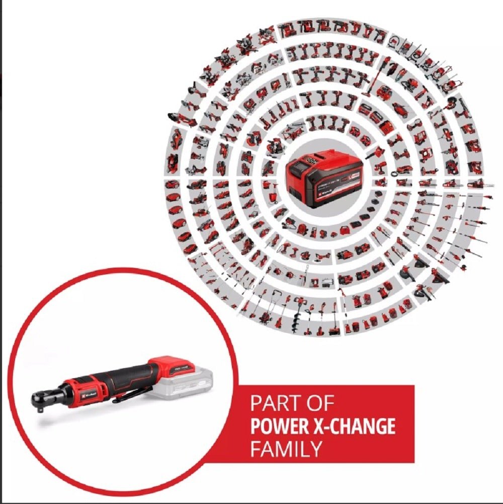 EINHELL ΚΑΣΤΑΝΙΑ ΜΠΑΤΑΡΙΑΣ TE-RW 18/60 Lis ΜΟΝΟ ΣΩΜΑ 4514320 - Image 3
