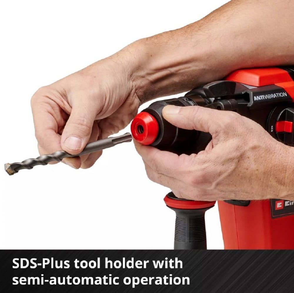 EINHELL ΚΡΟΥΣΤΙΚΟ ΣΚΑΠΤΙΚΟ ΠΙΣΤΟΛΕΤΟ ΜΠΑΤΑΡΙΑΣ TP-HD 36/30 Li +4 SDS PLUS ΥΠΟΔΟΧΗ ΜΟΝΟ ΣΩΜΑ 4513983 - Image 3