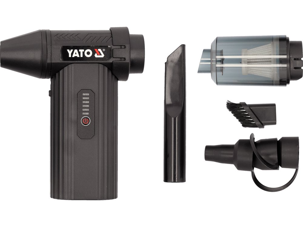 ΜΙΝΙ ΣΚΟΥΠΑ ΜΕ ΦΥΣΗΤΗΡΑ TURBO ΜΕ ΑΞΕΣΟΥΑΡ YT-82396 YATO ΑΝΑΜΕΝΕΤΑΙ - Image 2