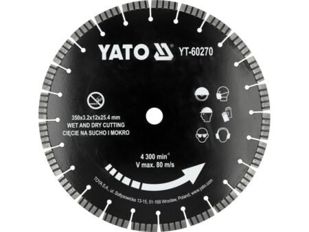 ΑΝΤΑΛΛΑΚΤΙΚΟΣ ΔΙΣΚΟΣ 350MM ΓΙΑ ΚΟΦΤΗ ΜΠΕΤΟΝ (ΥΤ-82158) ΥΤ-60270 ΥΑΤΟ ΑΝΑΜΕΝΕΤΑΙ